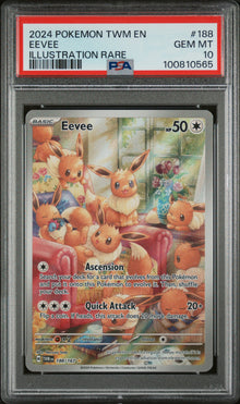Eevee 188 PSA 10