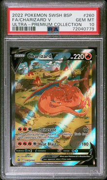 Charizard V 260 PSA 10