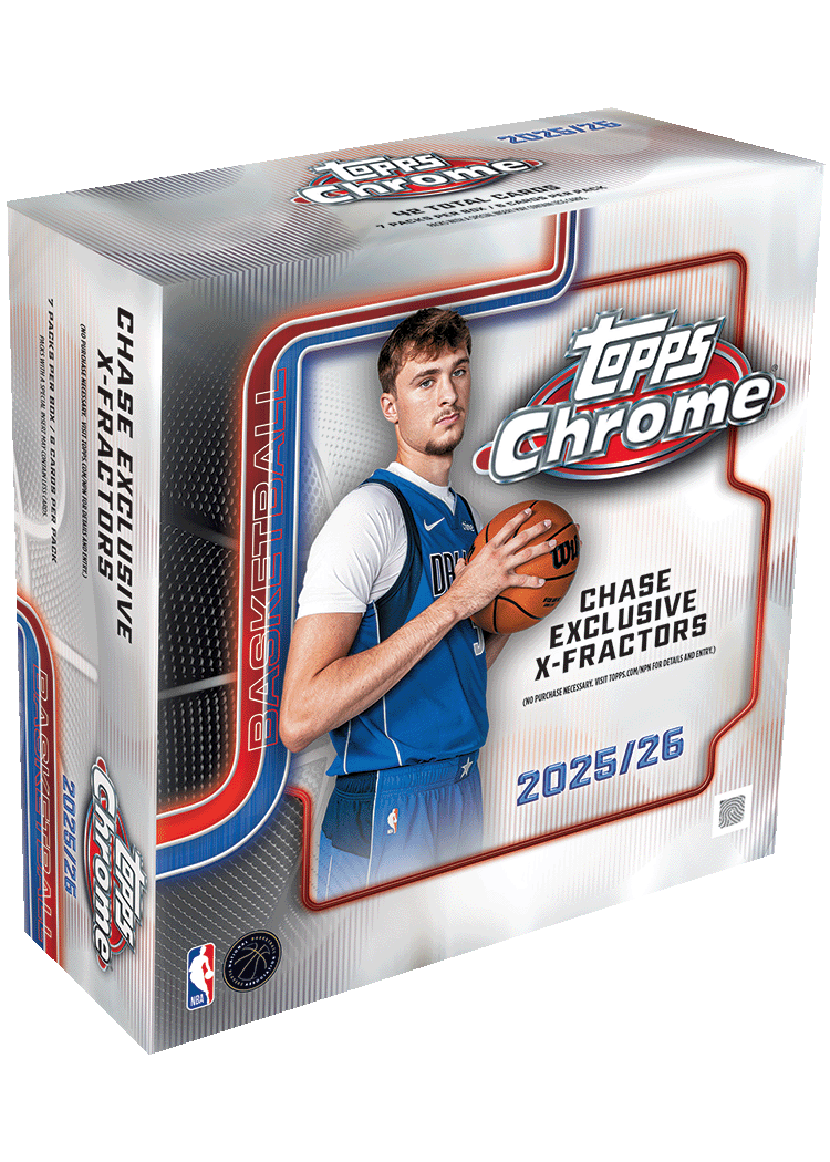 Chase Exclusive Blue X-Fractors 2025/26 Topps Chrome Basketball