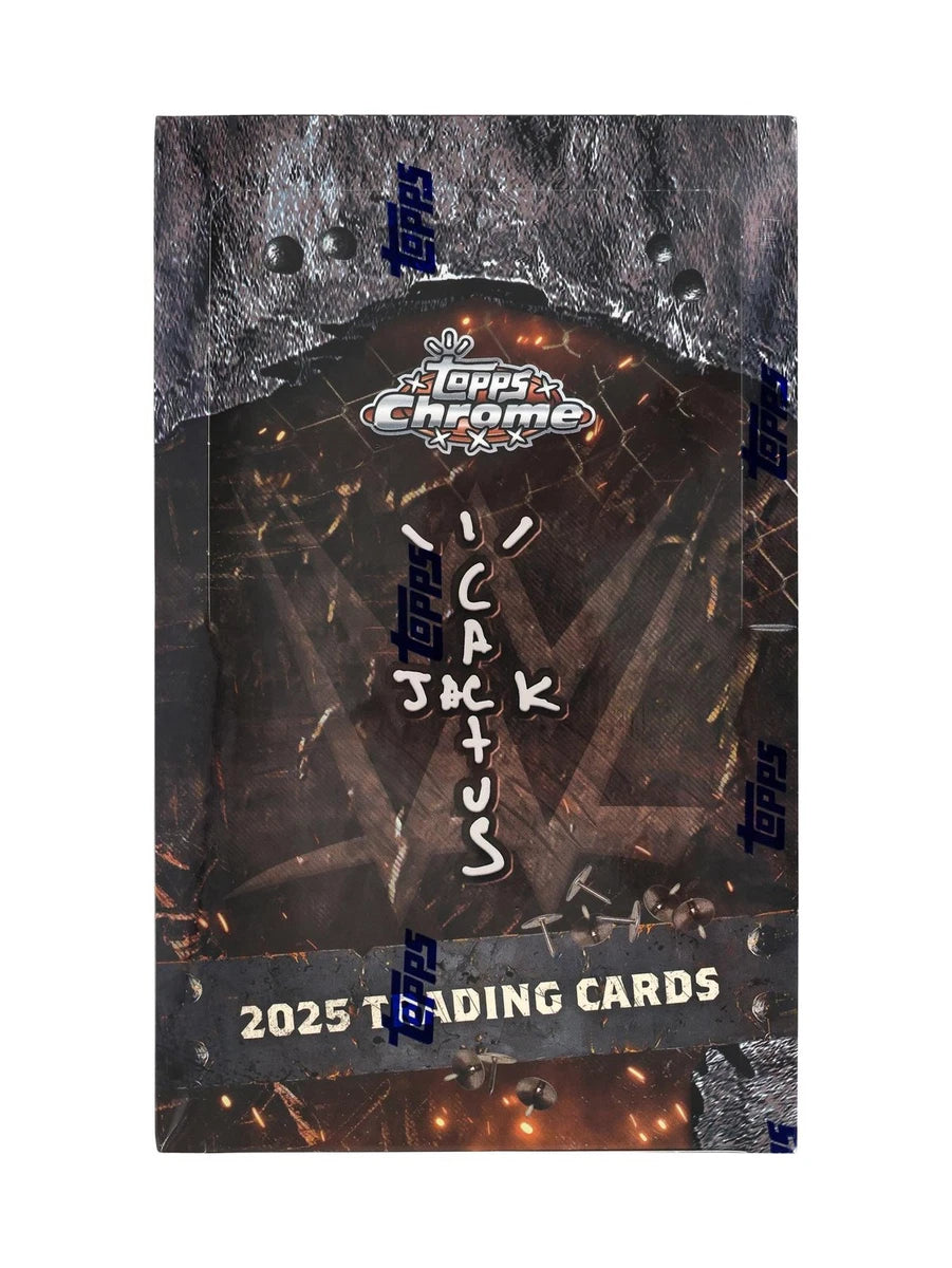 2025 Topps Chrome WWE x Cactus Jack Hobby Box