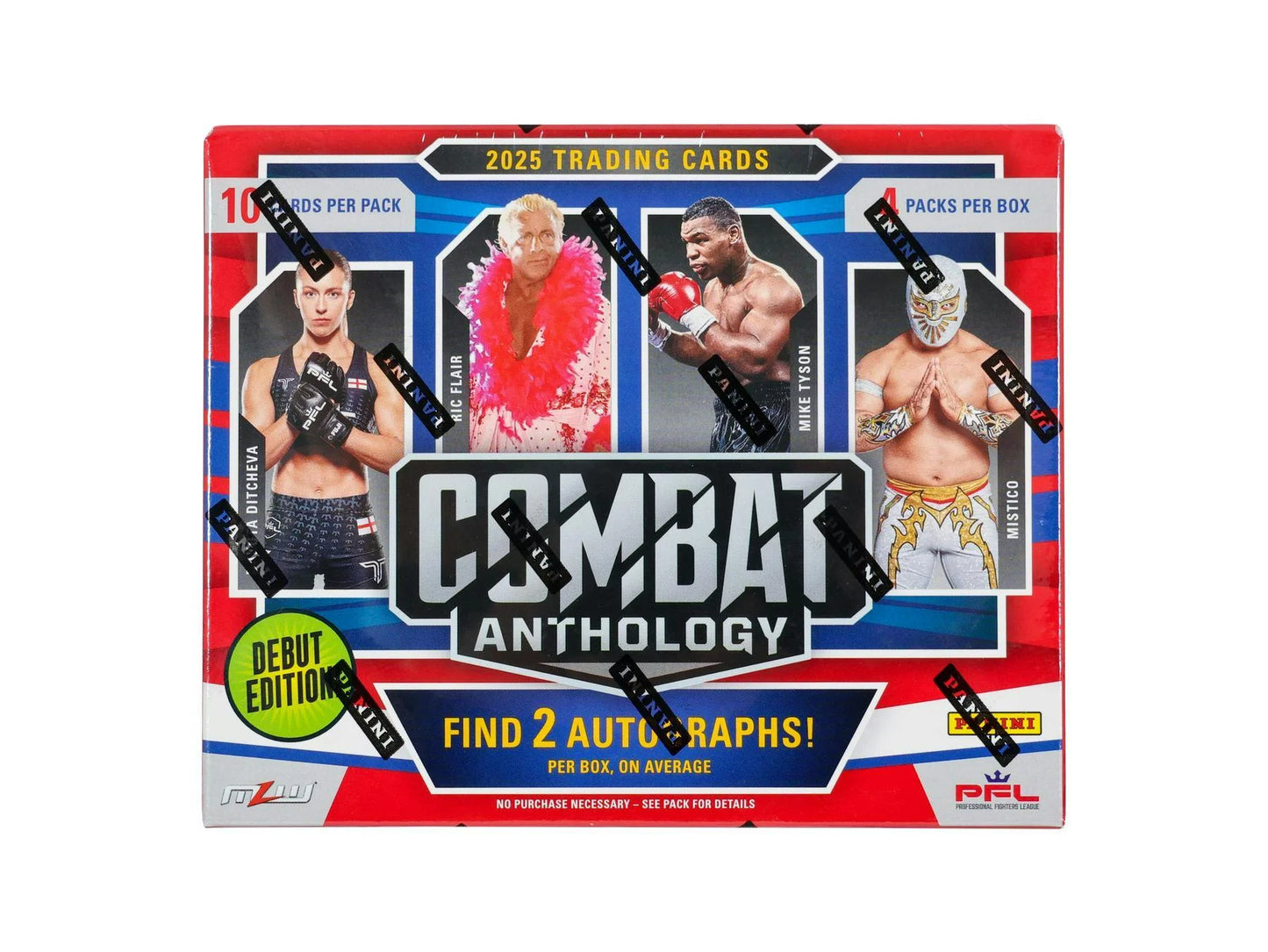 2025 Panini Combat Anthology Hobby Box Debut Edition