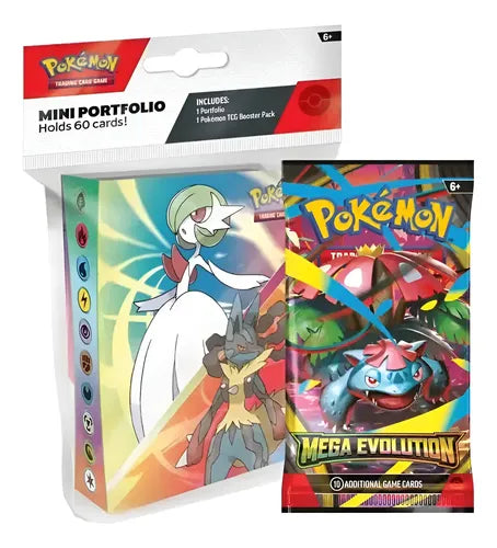 Pokémon TCG: Mini Portafolio Megaevolution