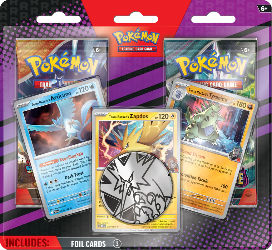 Team Rocket Enhanced 2 Pack Blister