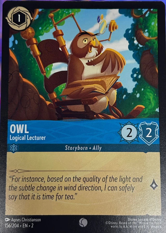 Owl-Logical Lecturer 156/204