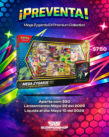 Mega Zygarde EX Premium Collection PREVENTA