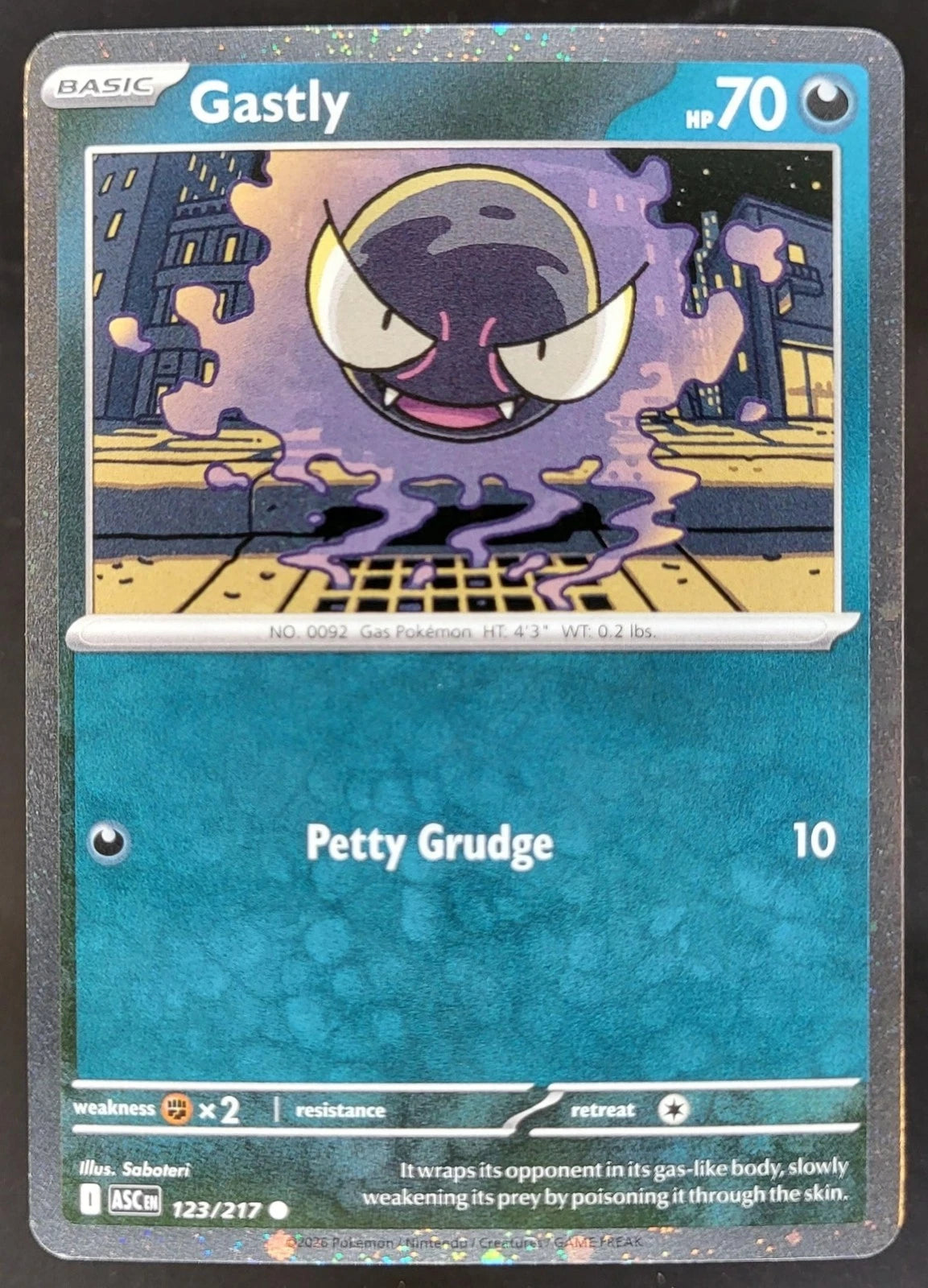 Gastly 123/217