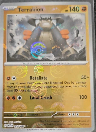 Terrakion054/086 Master Ball
