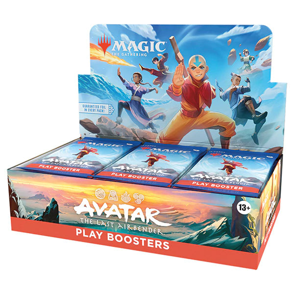 Avatar The Last Airbender Play Booster Display