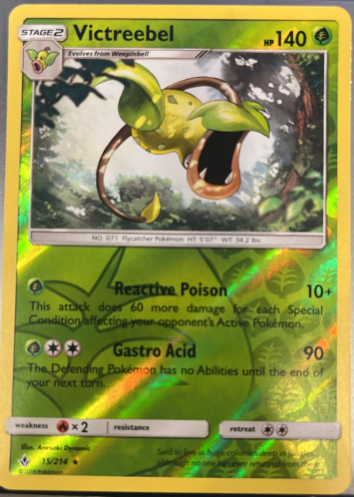 Victreebel 15/214