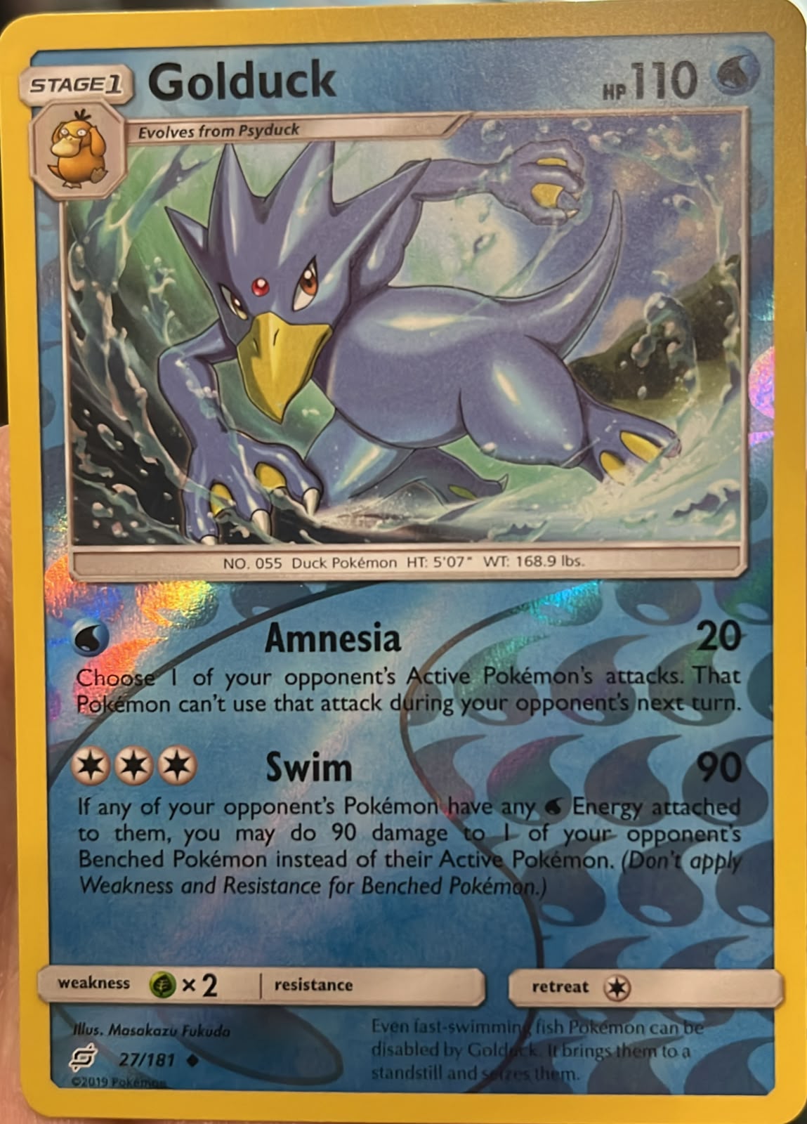 Golduck  27/181