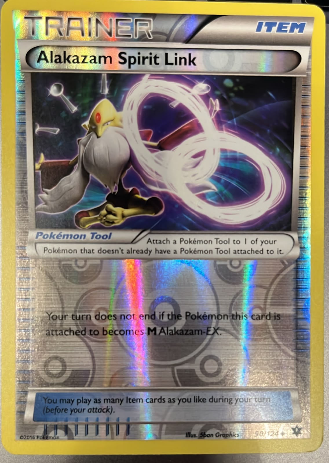 Alakazam Spirit Link 90/124
