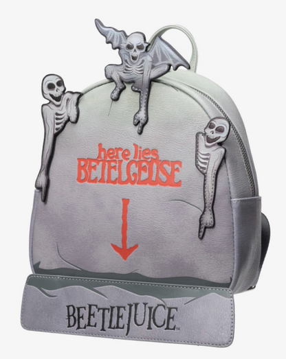 Beetlejuice Tombstone Glow in the DARK Loungefly