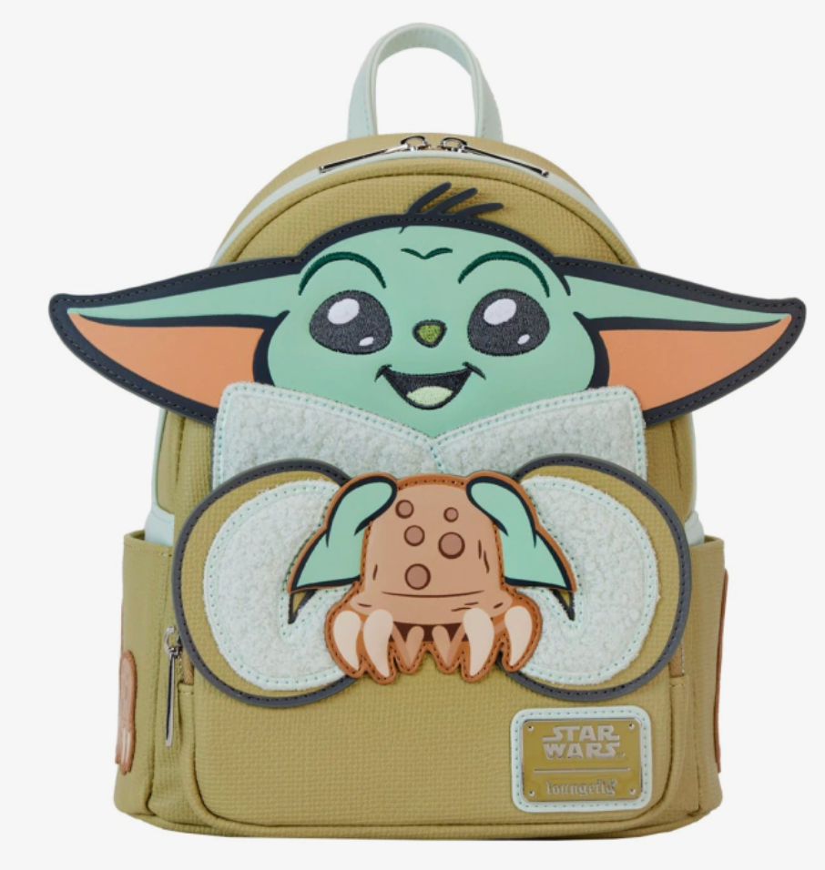 Star Wars The Mandalorian Grogu and Crabbies LOUNGEFLY