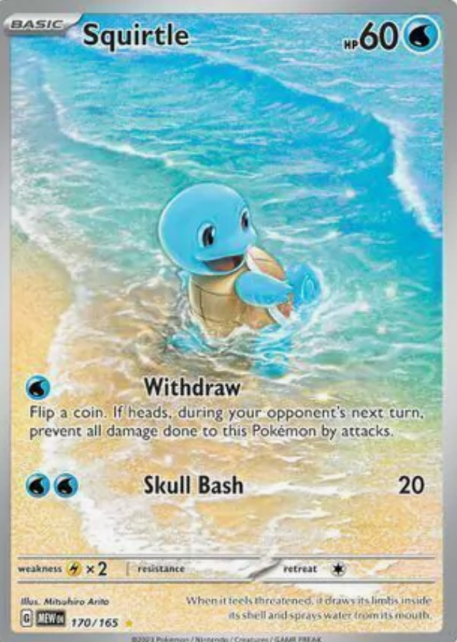 Squirtle 170/165
