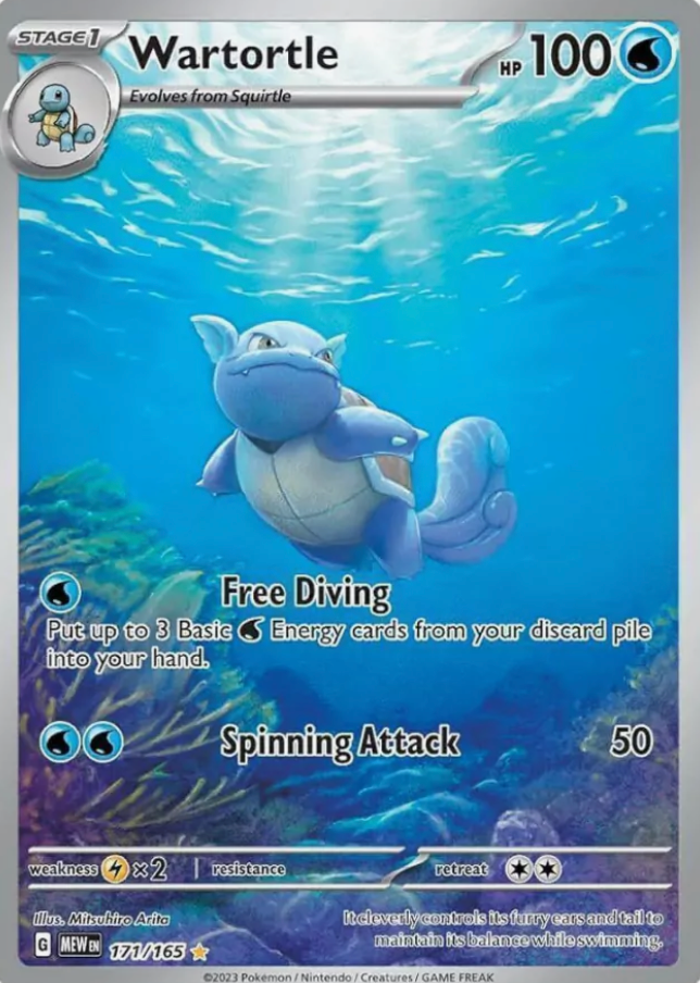Wartortle 171/165