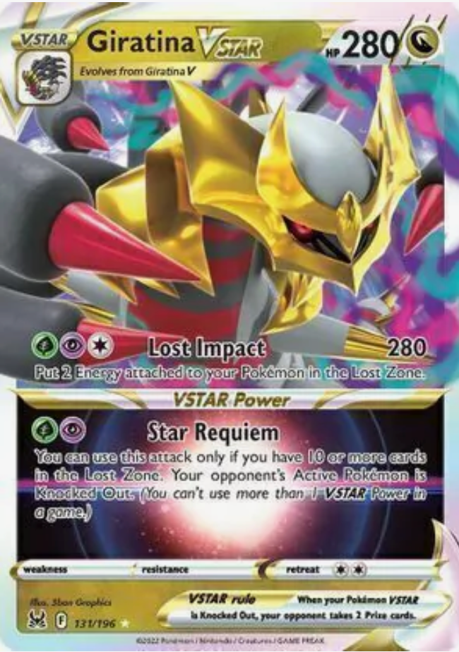 Giratina vstar 131/196