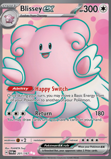 Blissey Ex  201/167