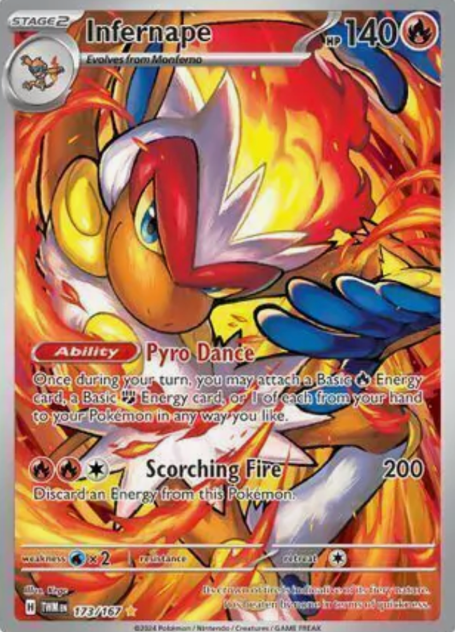 Infernape 173/167