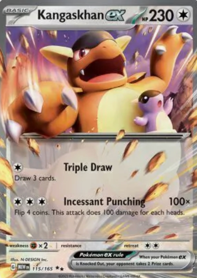 Kangaskhan Ex 115/165