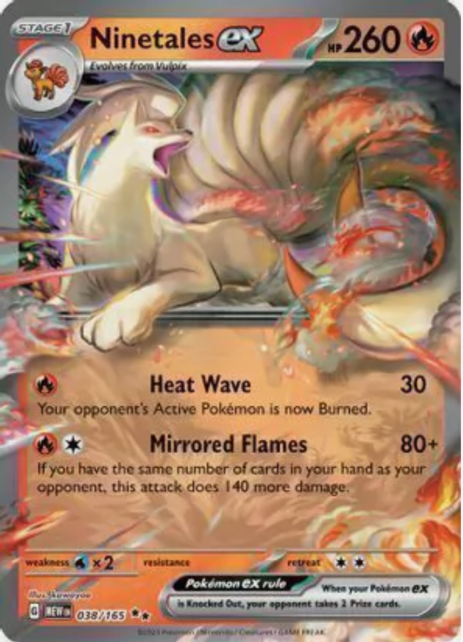 Ninetales EX 038/165