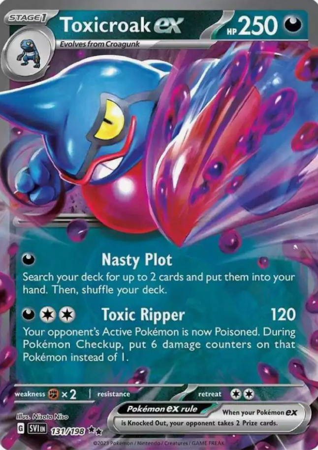 Toxicroak EX 131/198