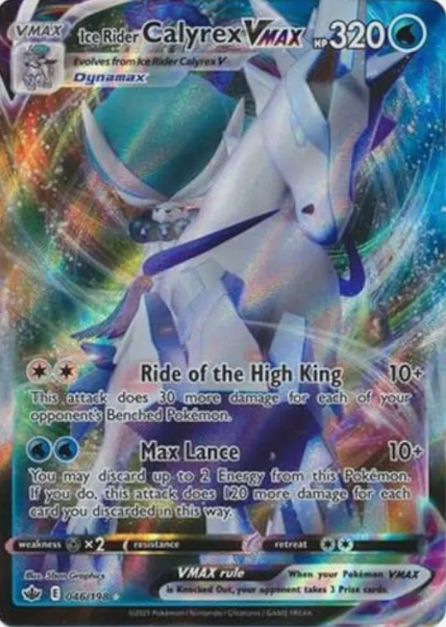 Ice Rider Calyrex Vmax 046/198