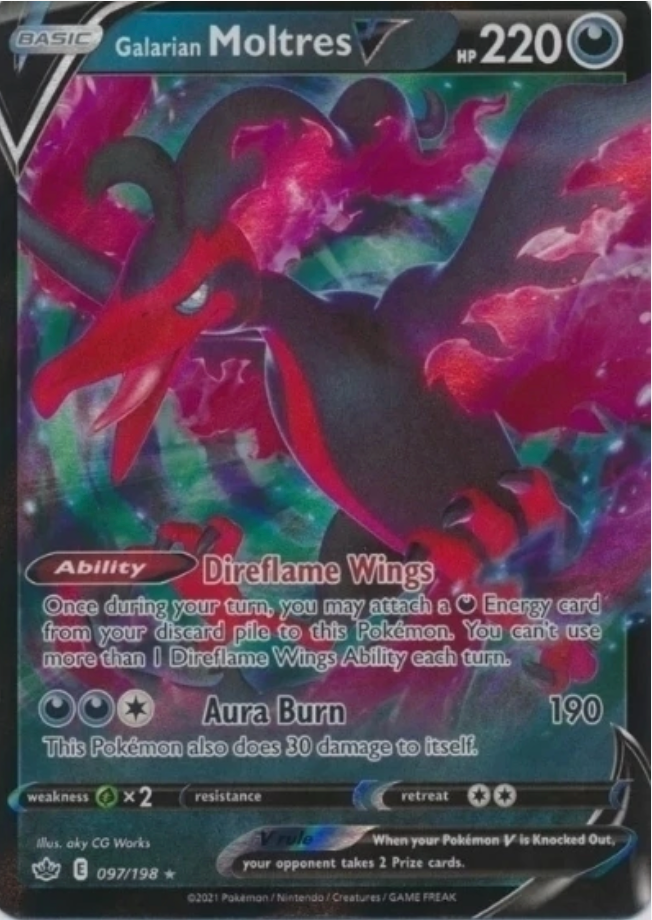 Galarian Moltres V 097/198