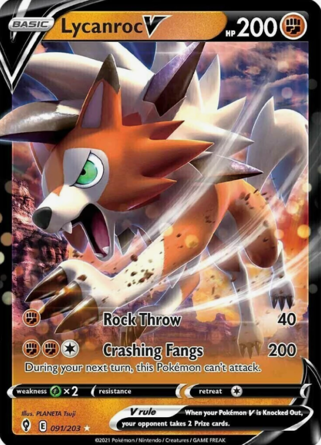 Lycanroc V 091/203
