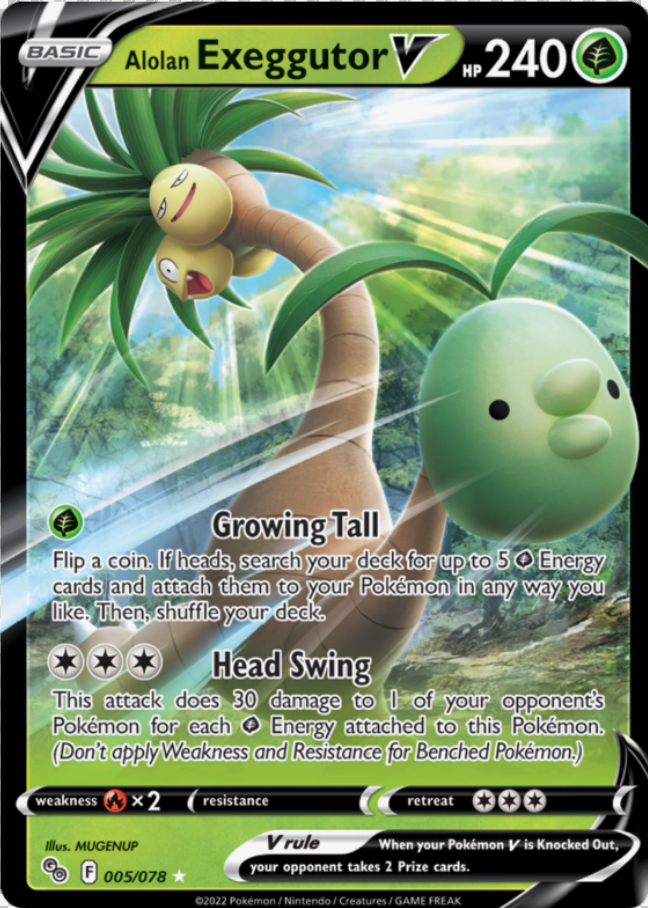 Alolan Exeggutor V 005/078