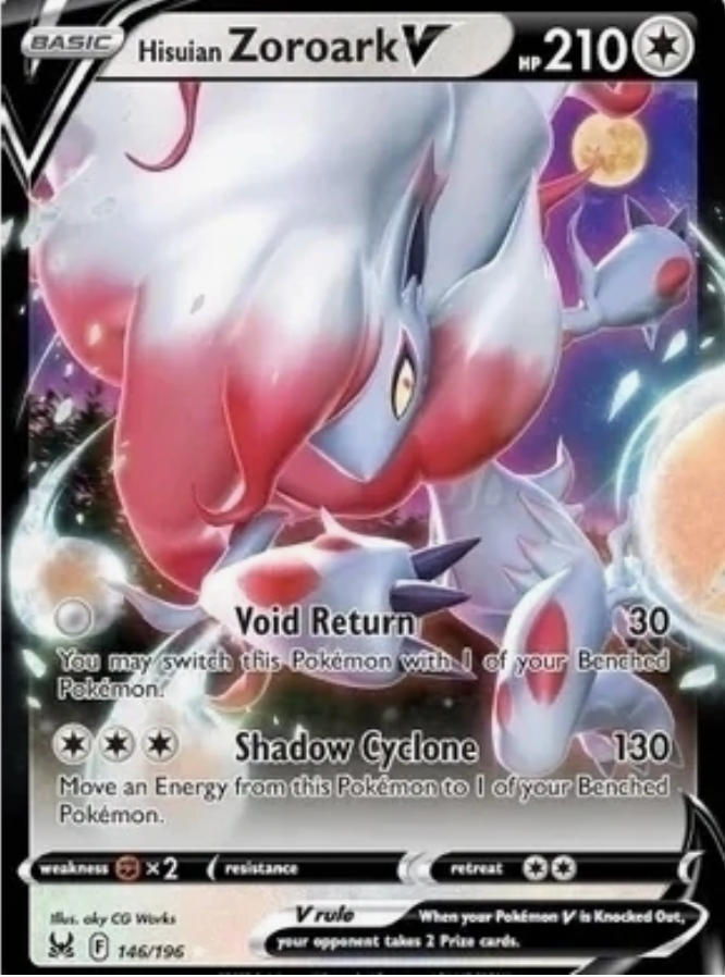 Hisuian Zoroark V 146/196