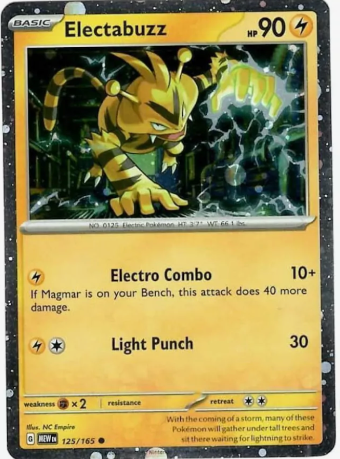Electabuzz 125/165