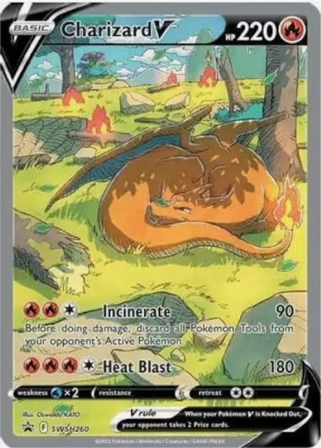 Charizard V SWSH260 Promo