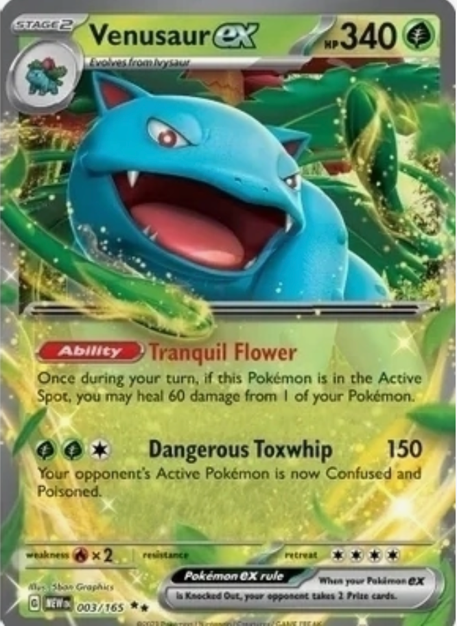 Venusaur EX 003/165
