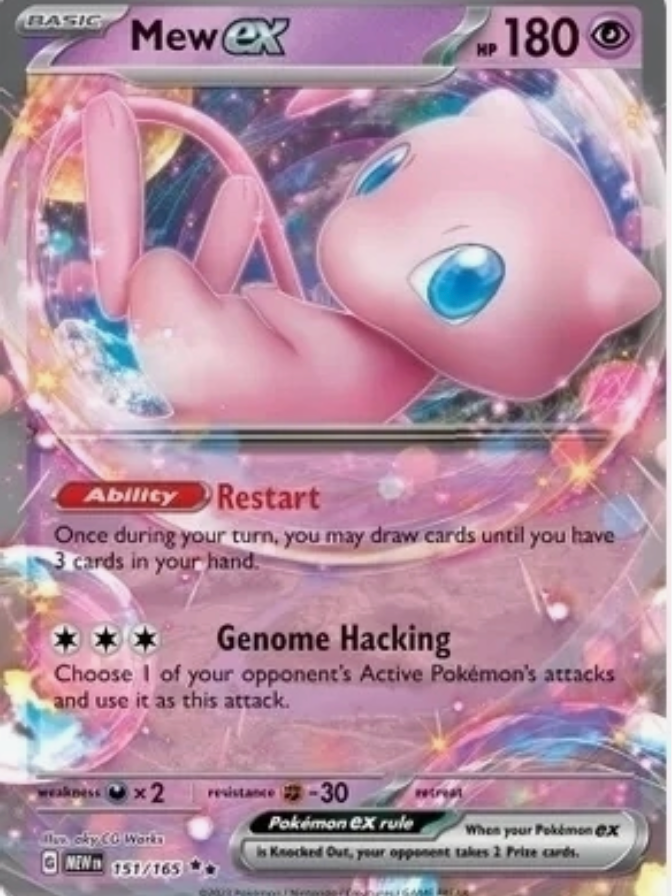 Mew EX  151/165