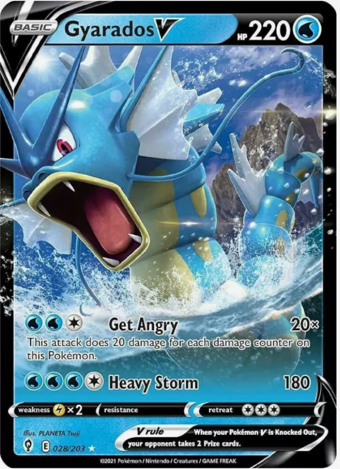 Gyarados V 028/203