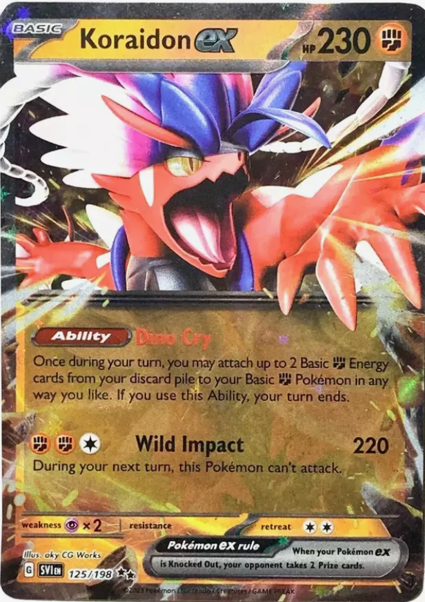 Koraidon EX 125/198