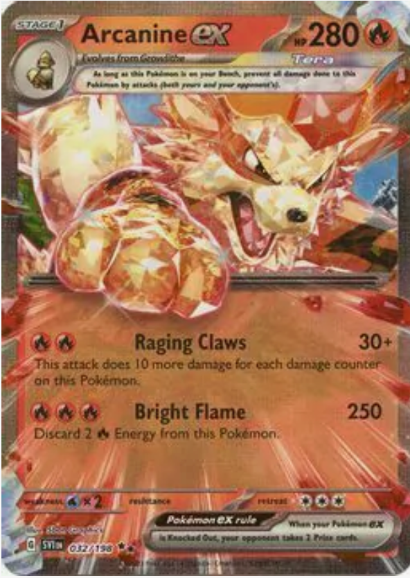 Arcanine EX 032/198