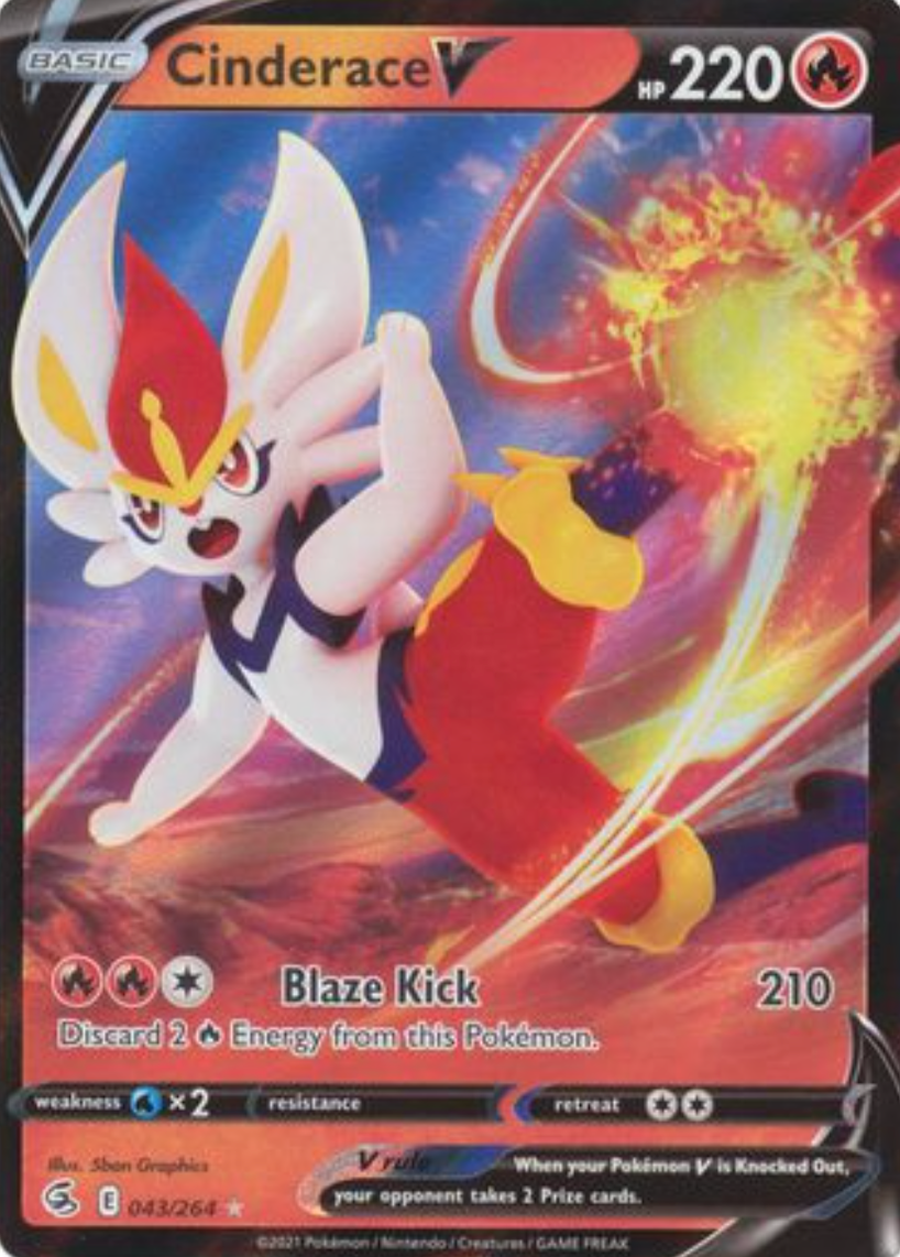 Cinderace V 043/264