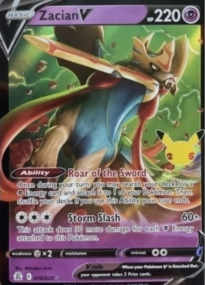 Zacian V 016/025