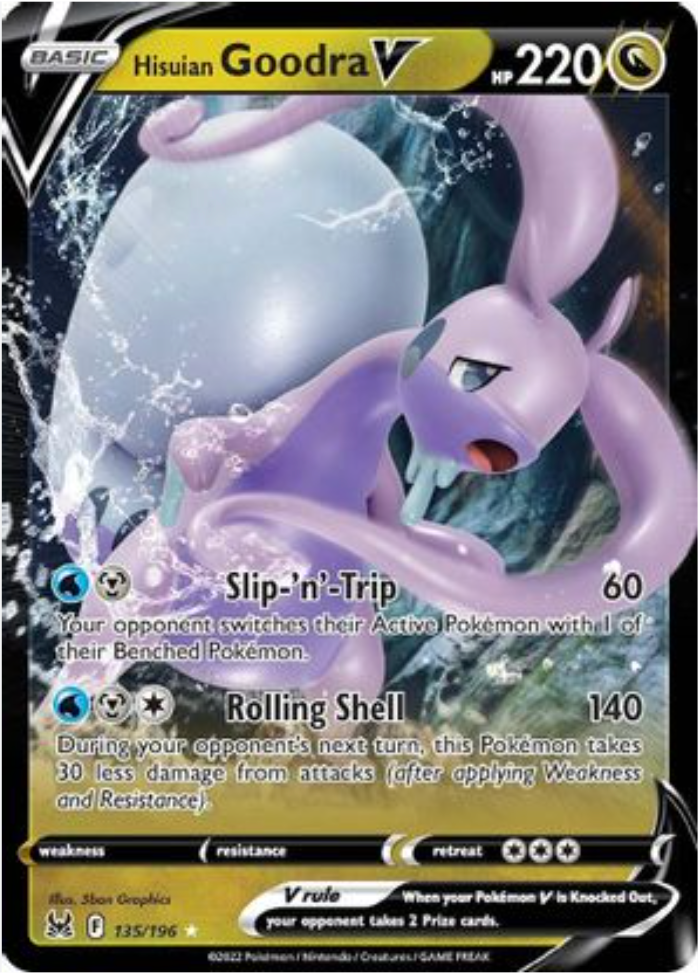 Hisuian Goodra V 135/196