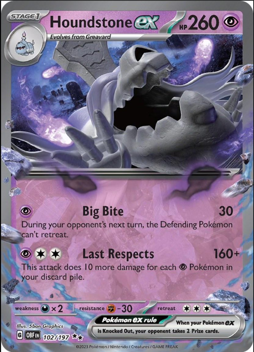 Houndstone EX 102/197