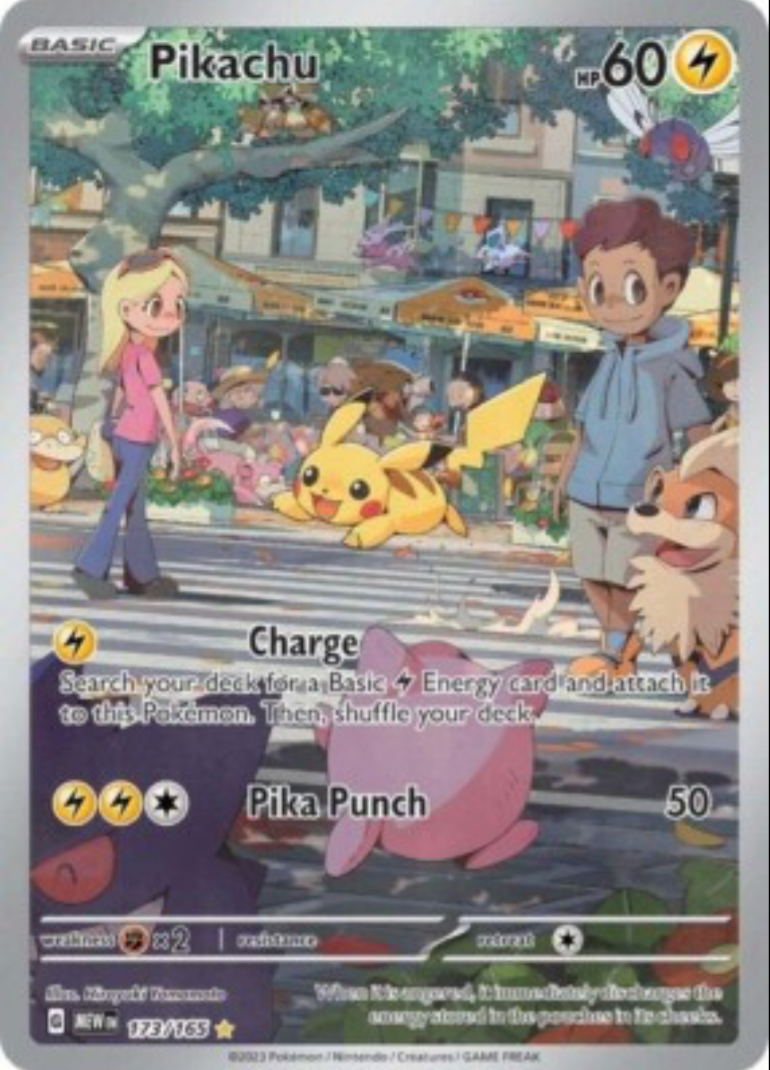 Pikachu 173/165