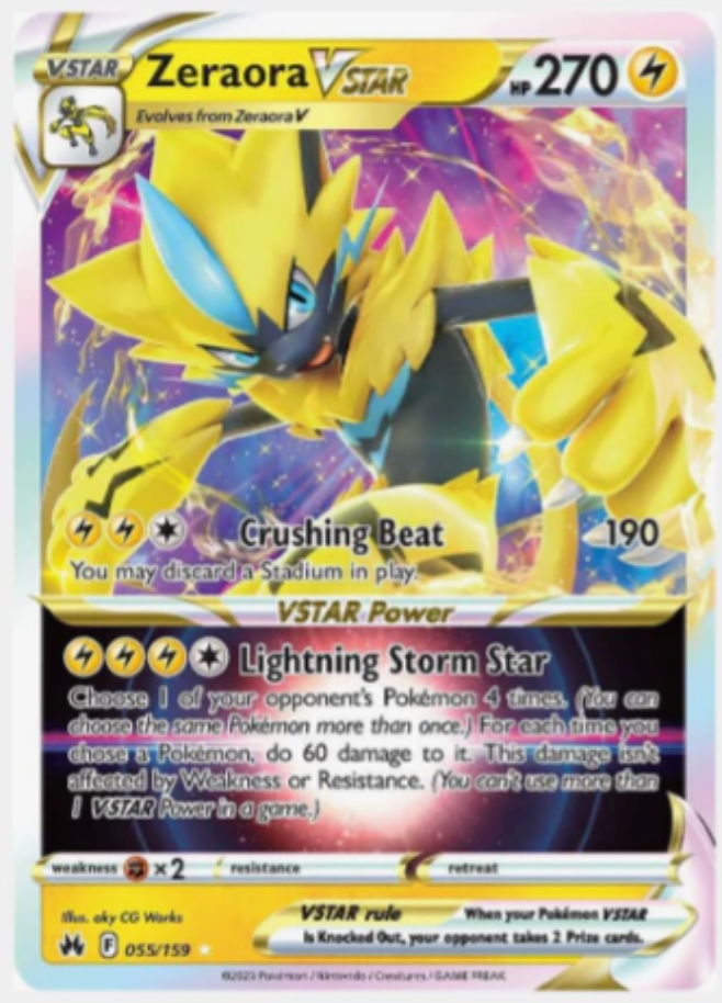 Zeraora VSTAR 055/159