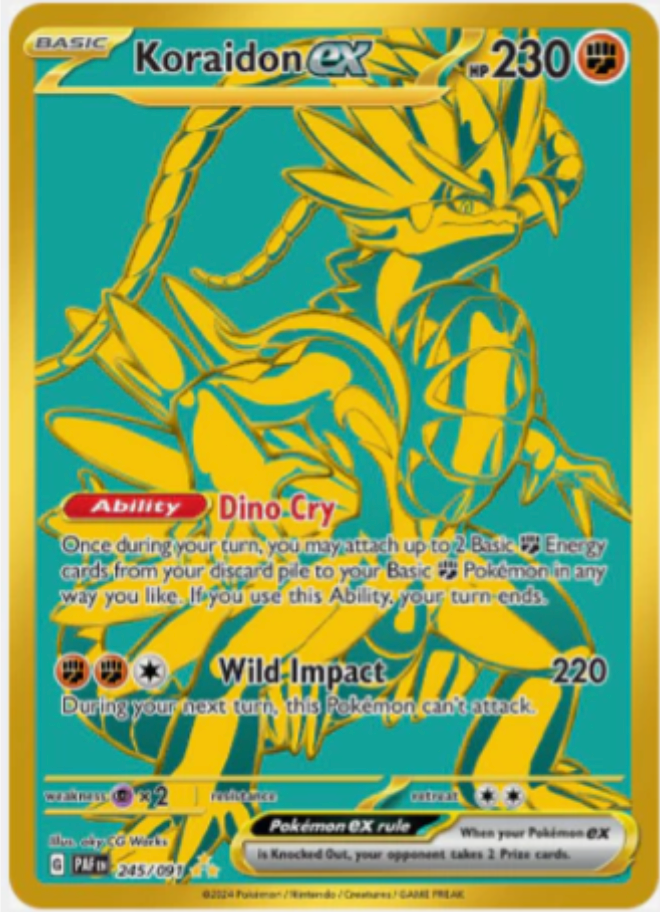 Koraidon EX 245/091