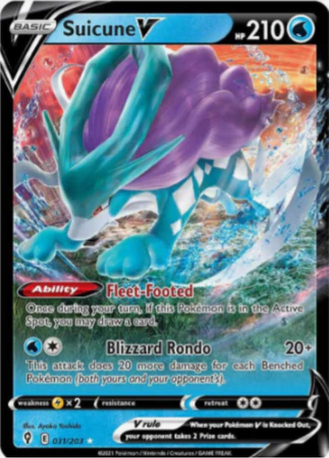 Suicune V 031/203