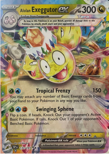 Alolan exeggutor EX 133/191