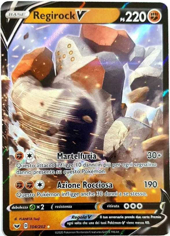 Regirock V 104/202