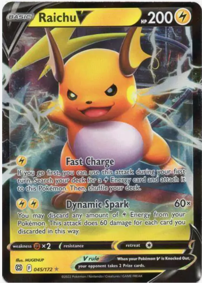Raichu V 045/172