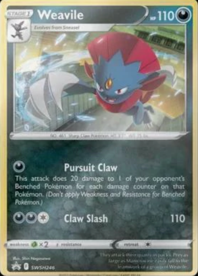 Weavile SWSH246 Promo