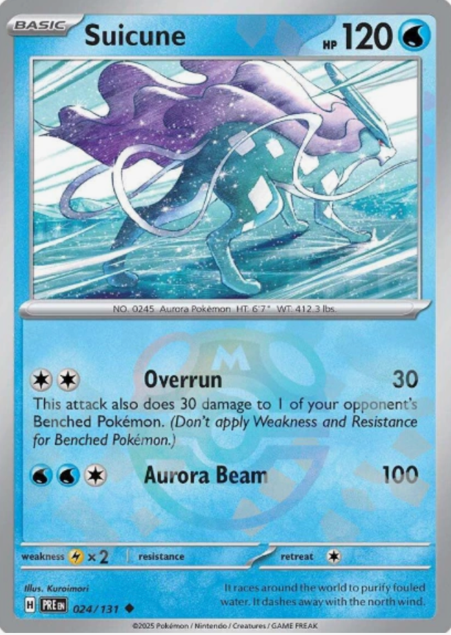 Suicune 024/131 Master Ball